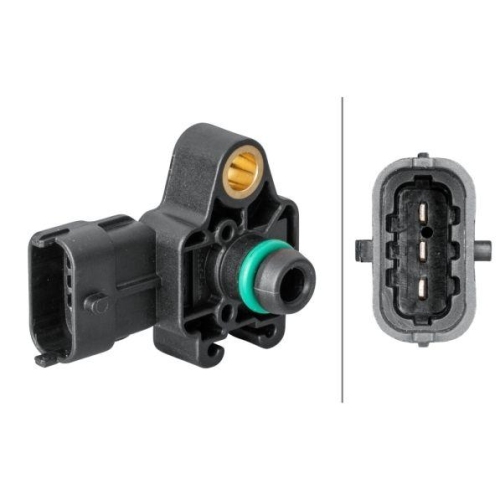 Sensor Ladedruck Hella 6PP 358 152-091 f&uuml;r Opel Peugeot Saab Vauxhall Chevrolet