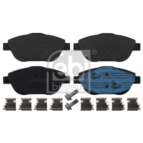Bremsbelagsatz Scheibenbremse Febi Bilstein 16888 für Citroën Fiat Lancia Opel