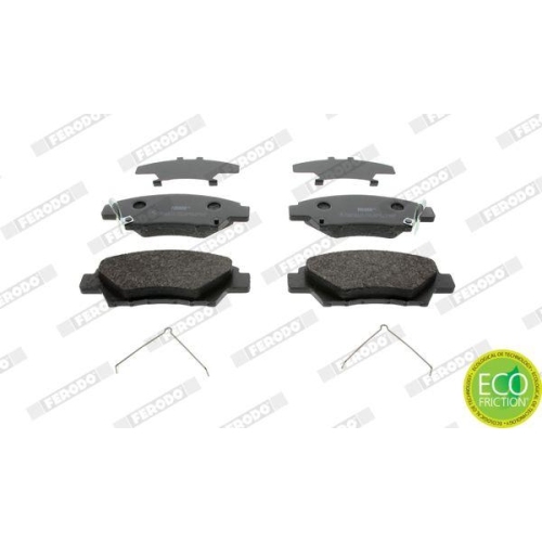 Bremsbelagsatz Scheibenbremse Ferodo FDB4404 Premier Eco Friction f&uuml;r Honda