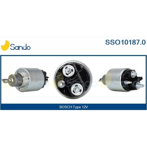 Magnetschalter Starter Sando SSO10187.0 f&uuml;r Citro&euml;n/peugeot