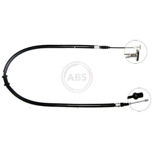 Seilzug Feststellbremse A.b.s. K18107 f&uuml;r Fiat Hinten Links