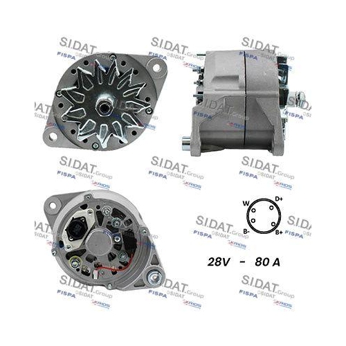 Generator Sidat A24BH0078A2 f&uuml;r Volvo