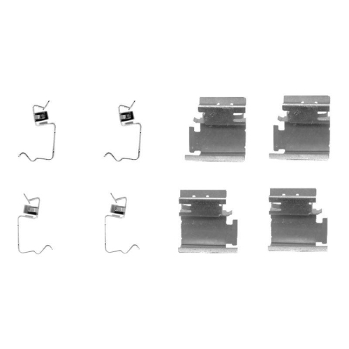 Zubehörsatz Scheibenbremsbelag Bosch 1987474311 für Daihatsu Toyota Lexus