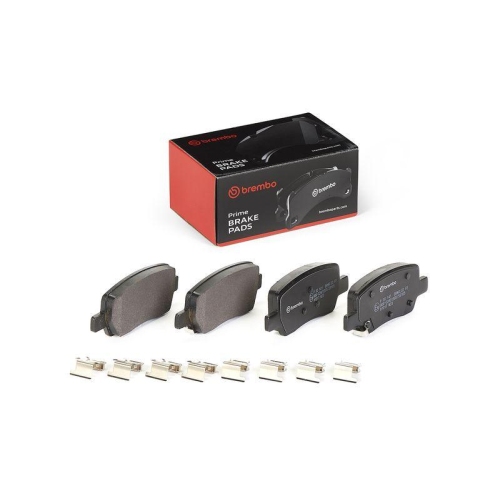 Bremsbelagsatz Scheibenbremse Brembo P30141 Prime Line f&uuml;r Hyundai Kia