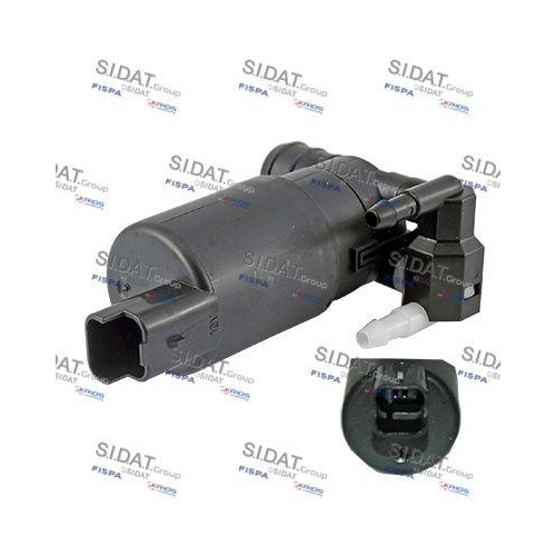 Waschwasserpumpe Scheibenreinigung Sidat 5.5126 für Alfa Romeo Audi Citroën Fiat