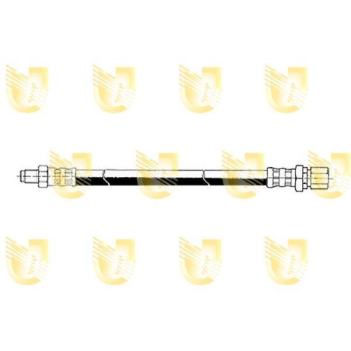 Bremsschlauch Unigom 372490 für Fiat Hinten