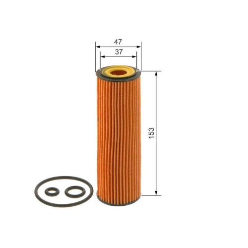 Servicekit 3 Filter Bosch f&uuml;r MERCEDES SLK 200 sxu+5 Liter &Ouml;l 5w30