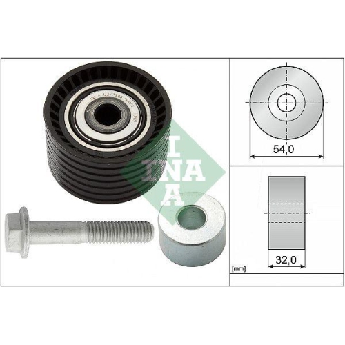 Umlenk /führungsrolle Zahnriemen Schaeffler Ina 532 0654 10 für Nissan Opel