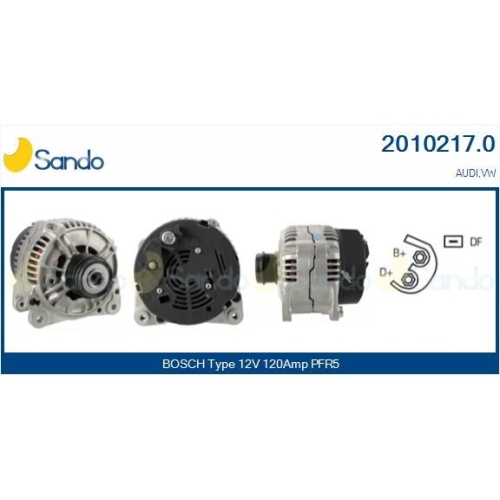 Generator Sando 2010217.0 für Vag