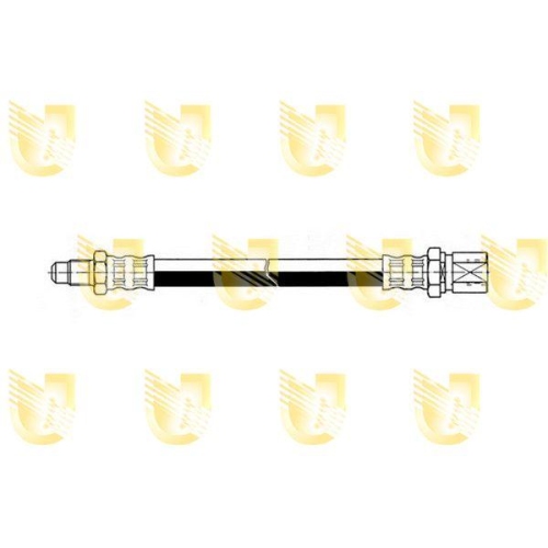 Bremsschlauch Unigom 372501 für Fiat Lada Hinten