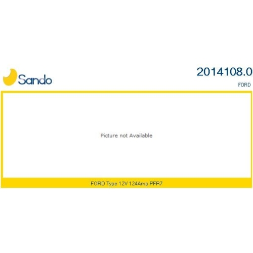 Alternator Sando 2014108.0 for Ford