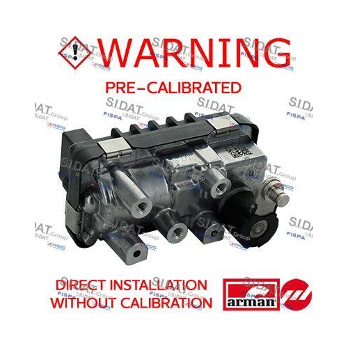 Ladedruckregelventil Sidat 48.1074AS Arman für Mercedes Benz Mercedes Benz