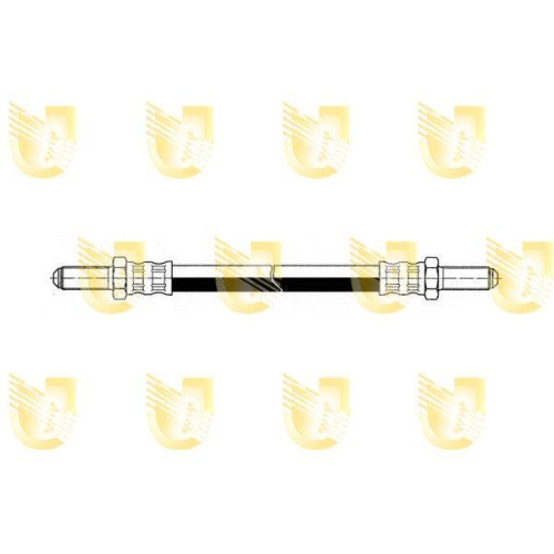 Bremsschlauch Unigom 372502 f&uuml;r Innocenti Rover Hinten