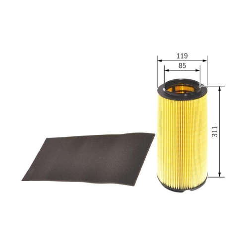 Air Filter Bosch 1457433336 for