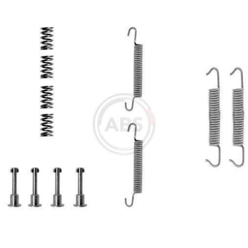 Zubehörsatz Feststellbremsbacken A.b.s. 0621Q für Bmw Hinterachse
