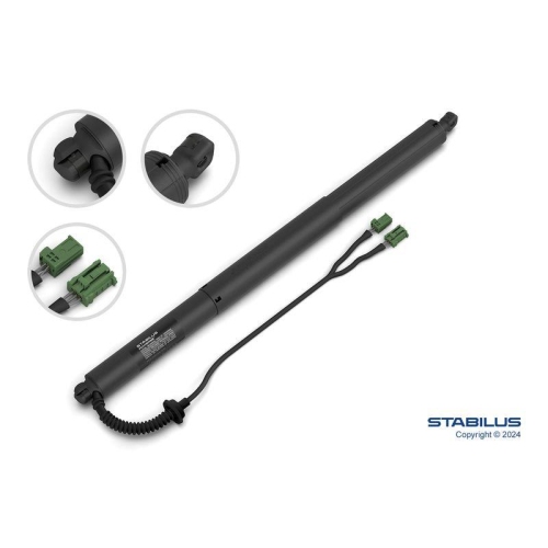 Elektromotor Heckklappe Stabilus 799035 // Powerise® für Peugeot Rechts