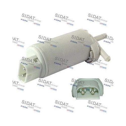 Waschwasserpumpe Scheibenreinigung Sidat 5.5131 f&uuml;r Volvo