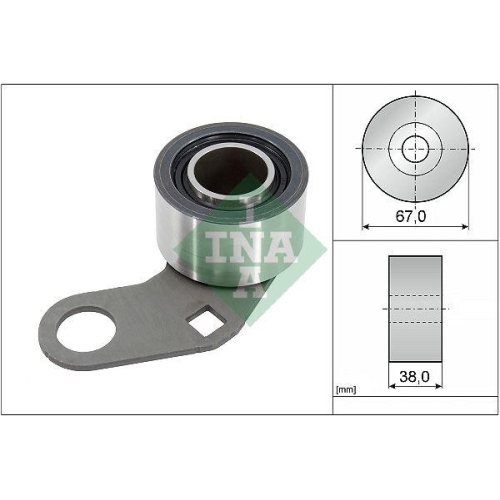Spannrolle Zahnriemen Ina 531 0331 10 f&uuml;r Rover Land Rover