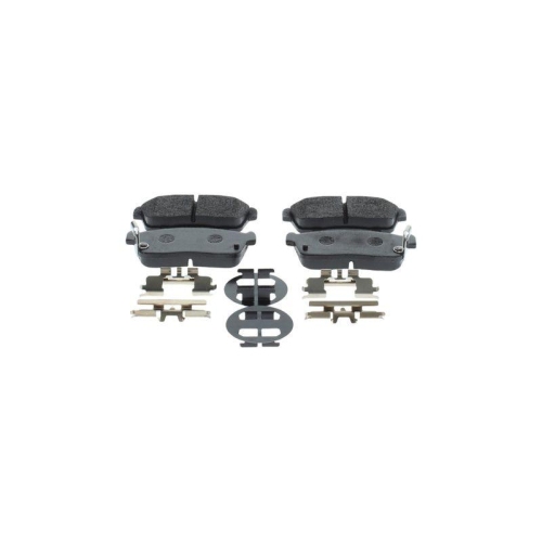 Bremsbelagsatz Scheibenbremse Bosch 0986494618 f&uuml;r Daihatsu Mazda Mitsubishi