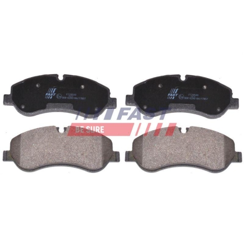 Bremsbelagsatz Scheibenbremse Fast FT29549 f&uuml;r Ford Vorderachse