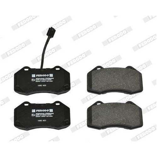 Bremsbelagsatz Scheibenbremse Ferodo FDB4040 Premier f&uuml;r Alfa Romeo Fiat Abarth