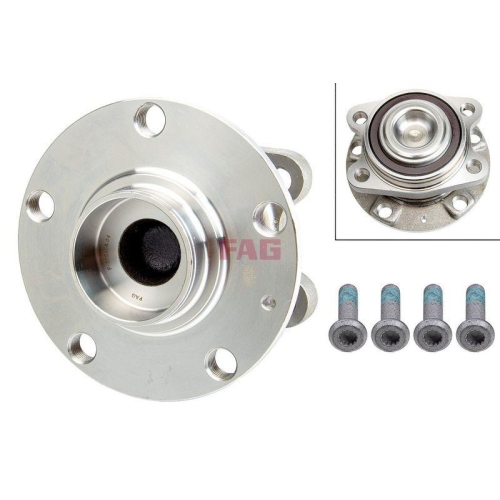 Radlagersatz Schaeffler Fag 713 6108 10 f&uuml;r Audi Hinterachse