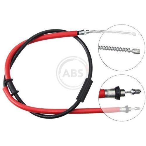 Seilzug Feststellbremse A.b.s. K10538 für Fiat Hinten Rechts