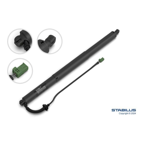Elektromotor Heckklappe Stabilus 799991 // Powerise® für Peugeot Rechts