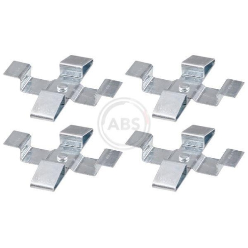 Zubehörsatz Scheibenbremsbelag A.b.s. 1899Q für Porsche Vorderachse