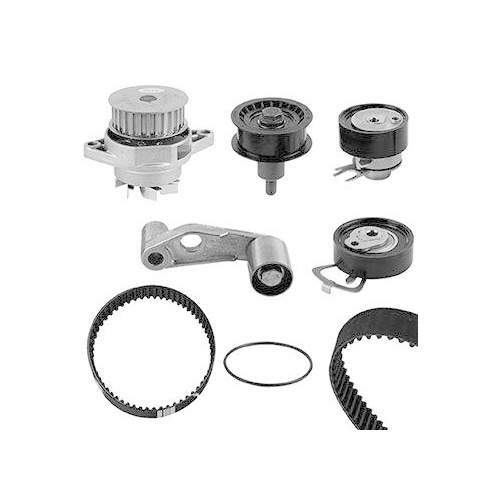 Wasserpumpe + Zahnriemensatz Graf KP765-1 f&uuml;r Audi Seat VW