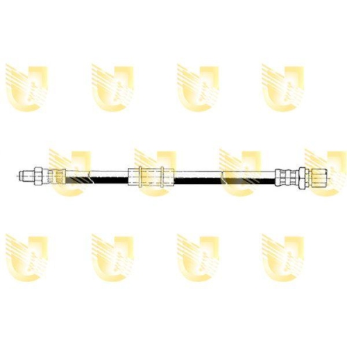 Bremsschlauch Unigom 372542 f&uuml;r Fiat Vorne