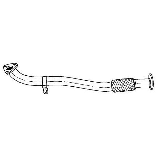 Abgasrohr Sigam 12232 f&uuml;r Fiat Opel Saab Vorne