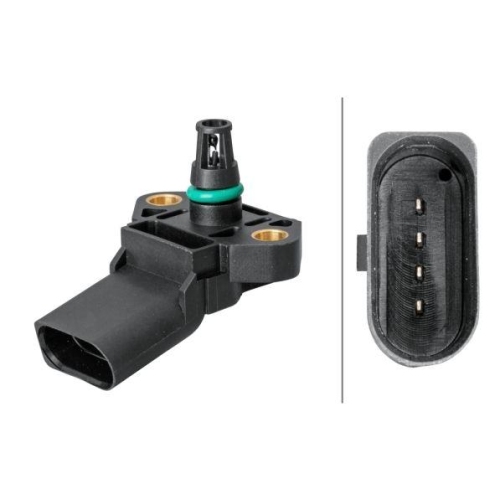 Sensor Ladedruck Hella 6PP 009 400-471 für Audi Ford Porsche Seat Skoda VW Mwm