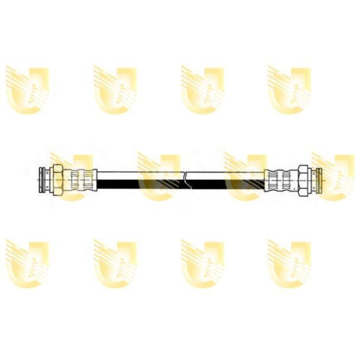 Bremsschlauch Unigom 372551 für Fiat Innocenti Hinten