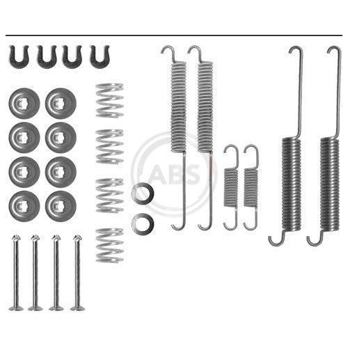 Zubehörsatz Bremsbacken A.b.s. 0787Q für Mitsubishi Hinterachse