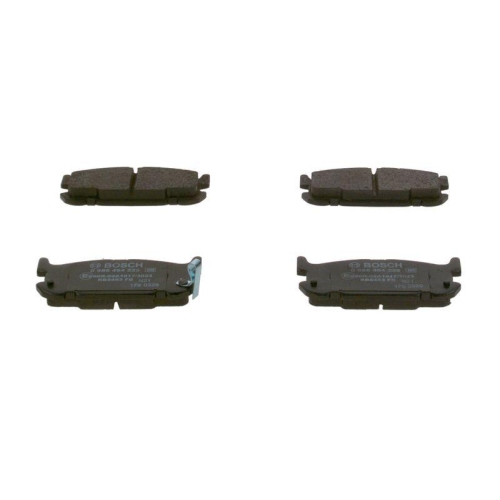 Bremsbelagsatz Scheibenbremse Bosch 0986494226 f&uuml;r Mazda Hinterachse