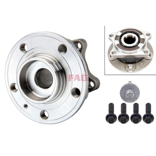 Radlagersatz Schaeffler Fag 713 6186 30 f&uuml;r Volvo Hinterachse