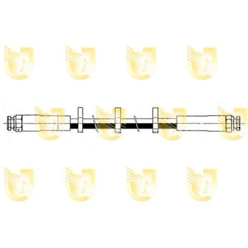 Bremsschlauch Unigom 372631 f&uuml;r Alfa Romeo Vorne