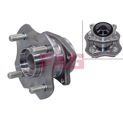 Radlagersatz Schaeffler Fag 713 6186 70 f&uuml;r Toyota Hinterachse