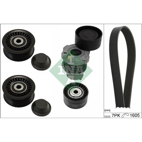 Keilrippenriemensatz Schaeffler Ina 529 0316 10 f&uuml;r Mercedes Benz Mercedes Benz