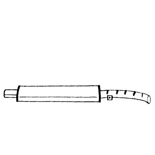 Centre Muffler Sigam 12459 for