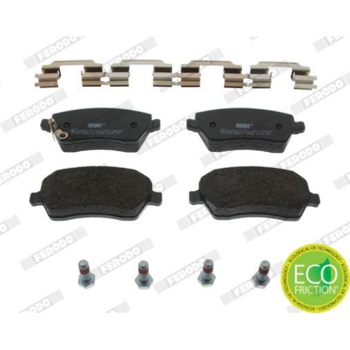 Bremsbelagsatz Scheibenbremse Ferodo FDB4069 Premier Eco Friction f&uuml;r Nissan