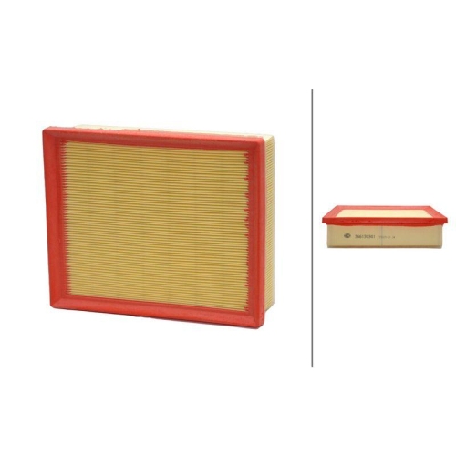 Luftfilter Hella 8ZA 366 130-341 f&uuml;r Chrysler Dodge Fiat Mitsubishi Toyota Lexus