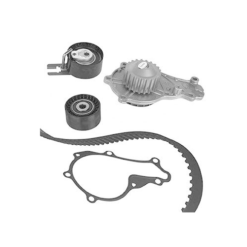 Wasserpumpe + Zahnriemensatz Graf KP859-1 f&uuml;r Citro&euml;n Fiat Ford Lancia Mazda