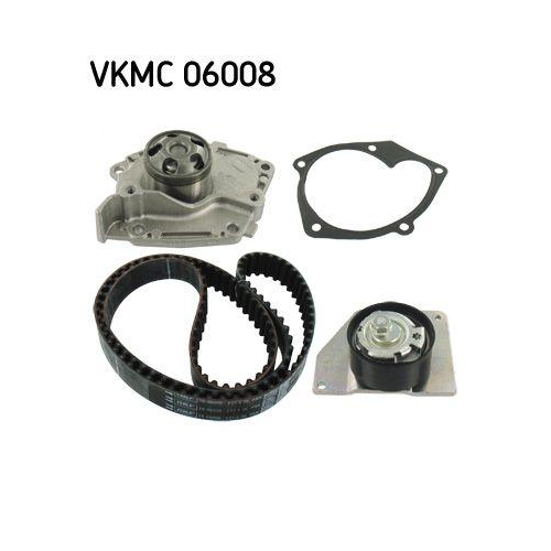 Wasserpumpe + Zahnriemensatz Skf VKMC 06008 f&uuml;r Nissan Renault Suzuki