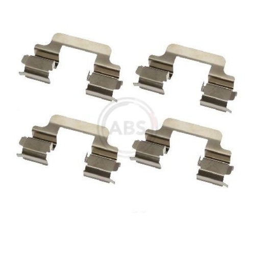 Zubehörsatz Scheibenbremsbelag A.b.s. 1610Q für VW Vag Hinterachse Vorderachse
