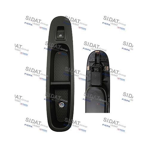 Schalter Fensterheber Sidat 5.145280 für Alfa Romeo Fiat Lancia Vorne Rechts