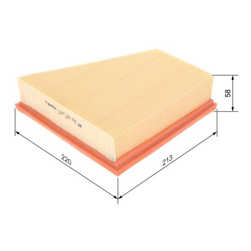 Luftfilter Bosch 1457433532 für Audi Seat Skoda VW