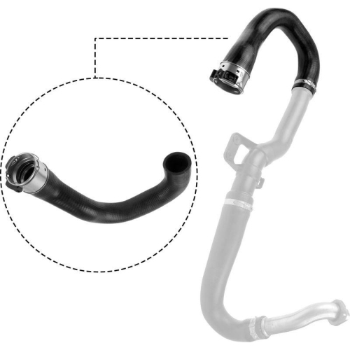 Ladeluftschlauch Gates 09-0678 für Opel Vauxhall