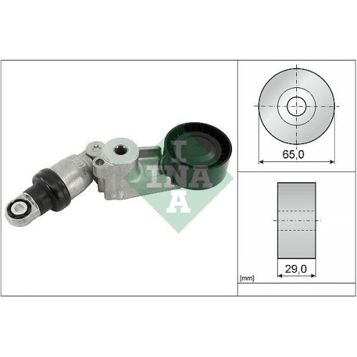 Riemenspanner Keilrippenriemen Schaeffler Ina 534 0792 10 für Renault Dacia